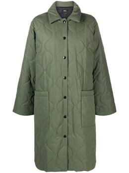 A.P.C.: Стёганое пальто 