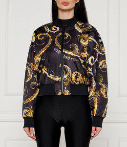 Versace Jeans Couture: Чёрная куртка 