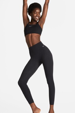 Nike: Чёрные легинсы 