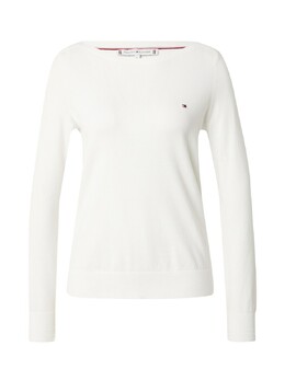 Tommy Hilfiger: Белый свитер 