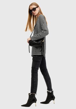 Allsaints: Топ с длинным рукавом 