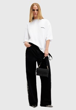 Allsaints: Футболка с принтом 