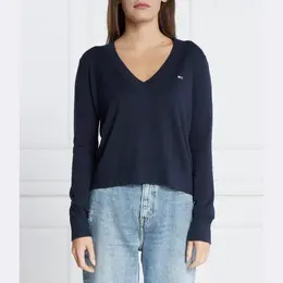 Tommy Hilfiger: Синий свитер 