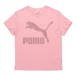 PUMA: Розовая футболка 