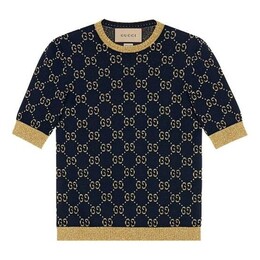Gucci: Хлопковая футболка  GG