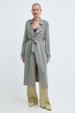 GUESS: Зелёный плащ 