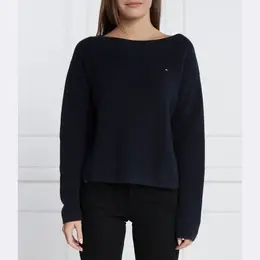 Tommy Hilfiger: Синий свитер 