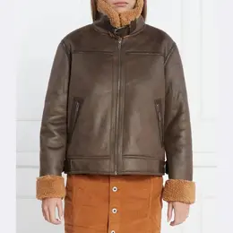 Pepe Jeans London: Коричневая куртка 