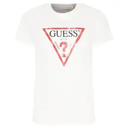 GUESS: Белая футболка 