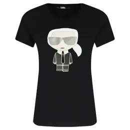 Karl Lagerfeld: Чёрная футболка  Ikonik Karl