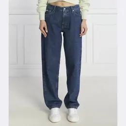 Calvin Klein: Прямые джинсы 