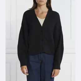 Tommy Hilfiger: Чёрный кардиган 