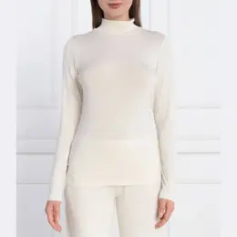 Emporio Armani: Бежевый свитер 