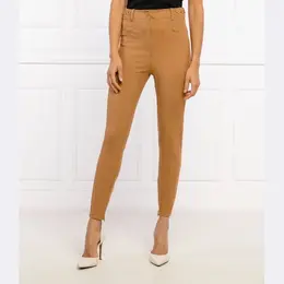 Elisabetta Franchi: Коричневые брюки 