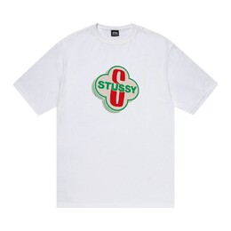 Stussy: Белая футболка 