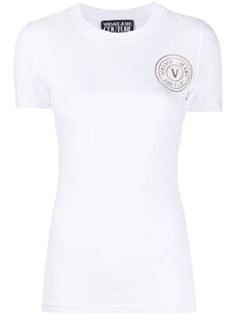 Versace Jeans Couture: Белая футболка 