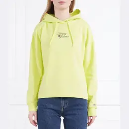 Tommy Hilfiger: Зелёная толстовка  Essential