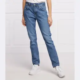 Pepe Jeans London: Фиолетовые джинсы 