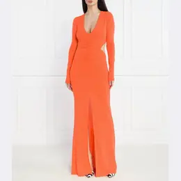 Patrizia Pepe: Оранжевое платье 