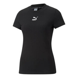 PUMA: Чёрная футболка  Classics