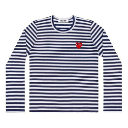Comme Des Garçons Play: Футболка в полоску 
