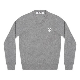 Comme Des Garçons Play: Свитер с v-образным вырезом 