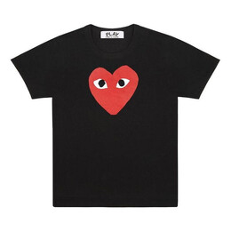 Comme Des Garçons Play: Красная футболка  Heart