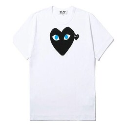 Comme Des Garçons Play: Белая футболка  Heart