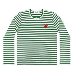 Comme Des Garçons Play: Футболка в полоску 