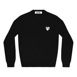 Comme Des Garçons Play: Свитер с v-образным вырезом 