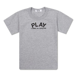 Comme Des Garçons Play: Серая футболка  Heart