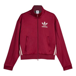 Adidas: Бордовая куртка  Wales Bonner