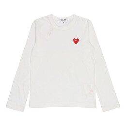 Comme Des Garçons Play: Футболка с длинным рукавом 