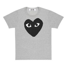 Comme Des Garçons Play: Чёрная футболка  Heart