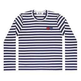 Comme Des Garçons Play: Футболка в полоску 