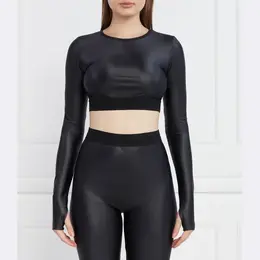 Versace: Чёрная блуза 