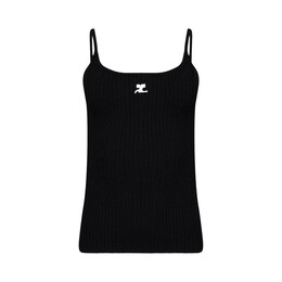 Courreges: Трикотажный топ 