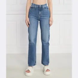 Calvin Klein: Прямые джинсы 
