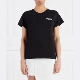 Moschino: Чёрная футболка 