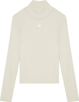 Courreges: Трикотажный свитер 