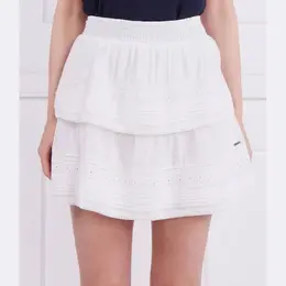 Pepe Jeans London: Белая юбка 