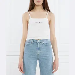 Tommy Hilfiger: Белый топ 