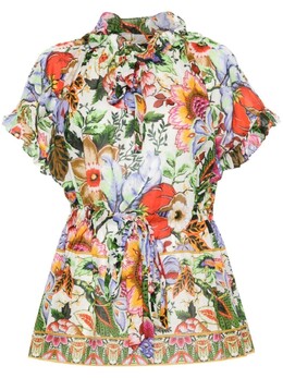 Etro: Блуза с принтом 