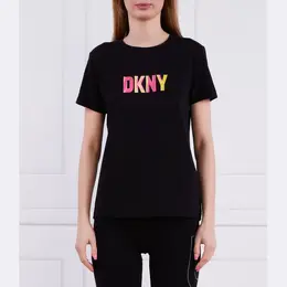 DKNY: Чёрная футболка 