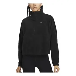 Nike: Чёрная футболка  Therma