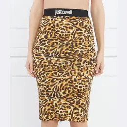 Just Cavalli: Коричневая юбка 