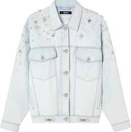 Versace: Джинсовая куртка 