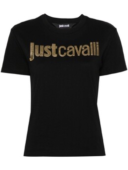 Just Cavalli: Чёрная футболка 