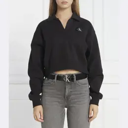 Calvin Klein: Толстовка свободного кроя 