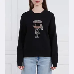 Karl Lagerfeld: Чёрная толстовка  Ikonik
